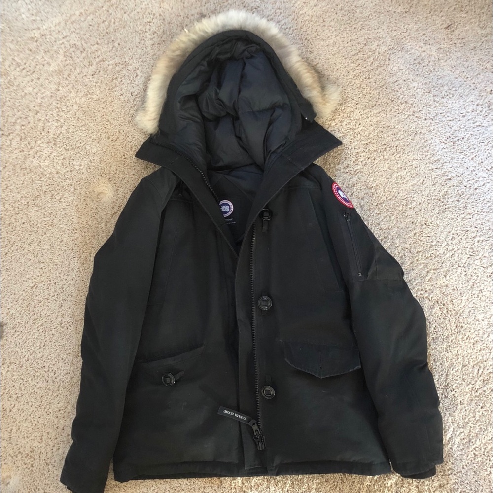 Black Canada goose jacket